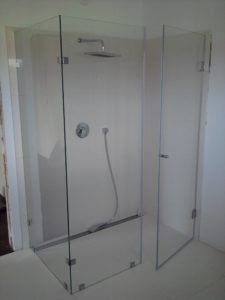 szklana kabina prysznicowa